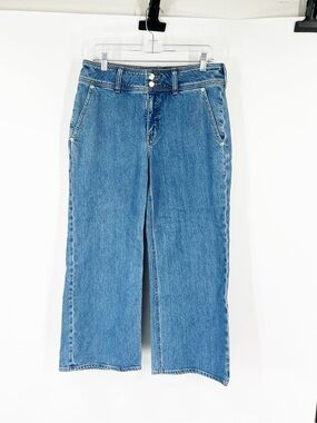 J. Crew High Rise Wide Leg Jeans NWT